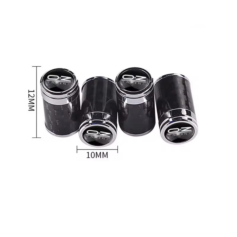 4PCS/Set With Box Car Wheels Tires Valves Carbon Fiber Dustproof Auto Truck Bike ATV Rims Valve Covers Car Styling Accessories