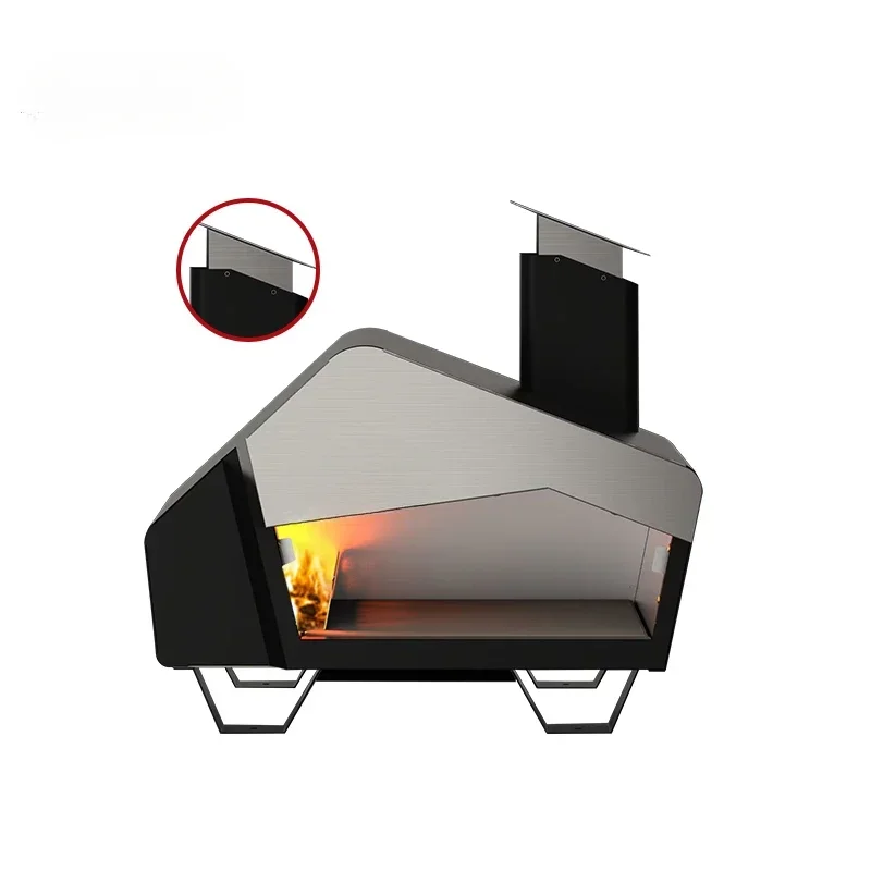 Grill Gas Burner Outdoor Wood Pizza Oven