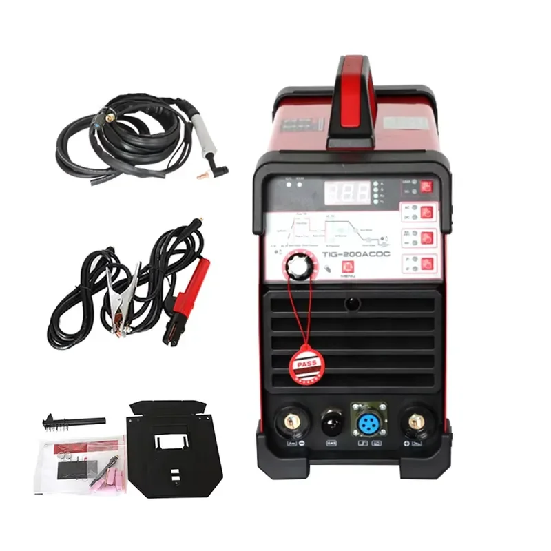 SANYU TIG-200A AC DC Pulse Welding Machine for Argon Arc Welding TIG MMA Inverter Welder IGBT High Quality