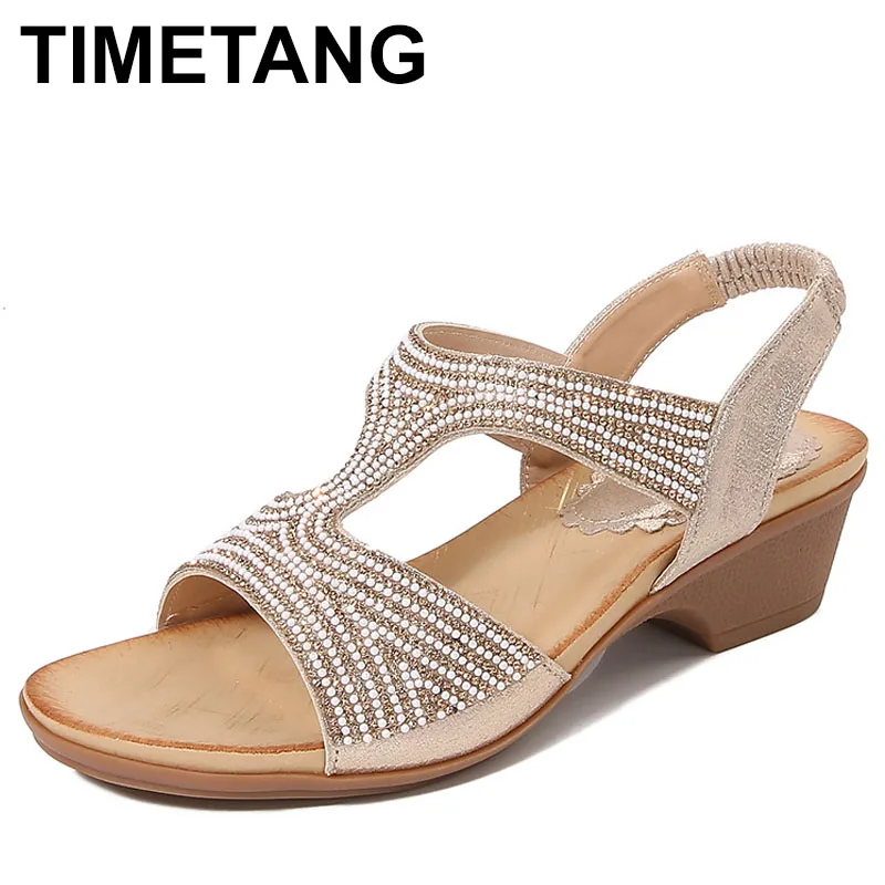 

2023 летние женские босоножки на высоком каблуке 1 см на платформе 4 см, женские блестящие сандалии большого размера из мягкой кожи с блестками и бриллиантами для вечеринок