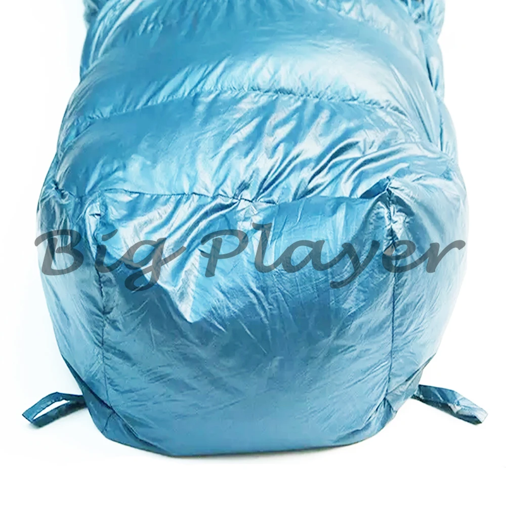 Premium 850 Fill Power RDS Down Sleeping Bag - 10D Ripstop Nylon Ultralight Camping Gear for 3-4 Seasons