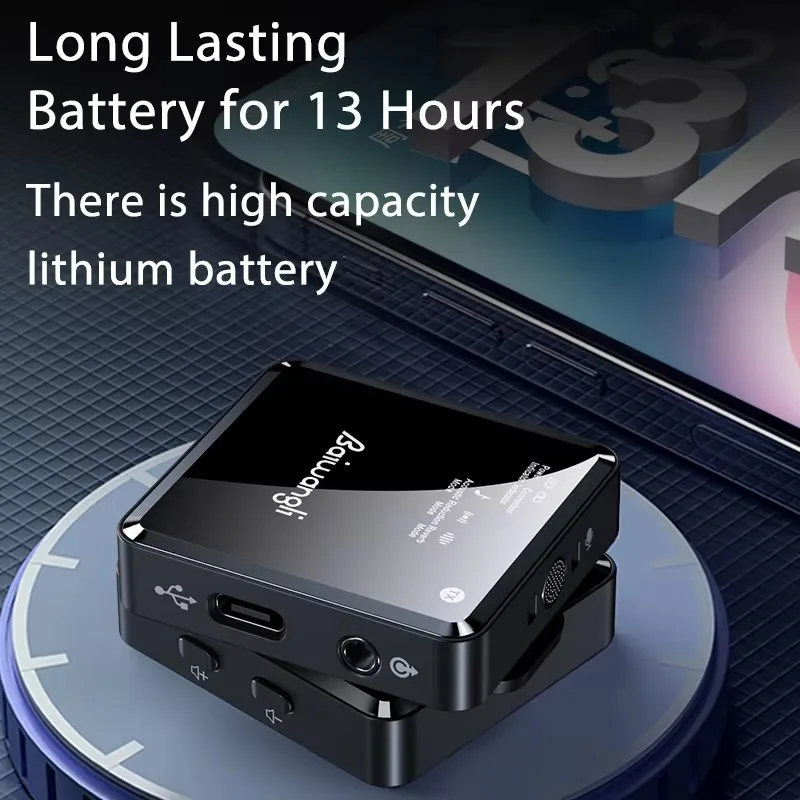 SX39 ไมโครโฟนไร้สายแบบหนีบเสื้อถ่ายทอดสดการบันทึกวิทยุลดเสียงรบกวนแบบพกพาสําหรับแท็บเล็ตสมาร์ทโฟนกล้องวิดีโอ DSLR