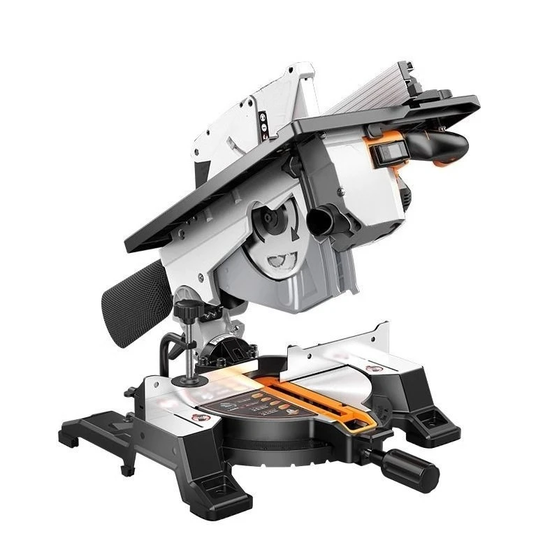 Compound saw, high-power 10-inch woodworking special, 45-degree miter saw, multifunctional aluminum cutting machine