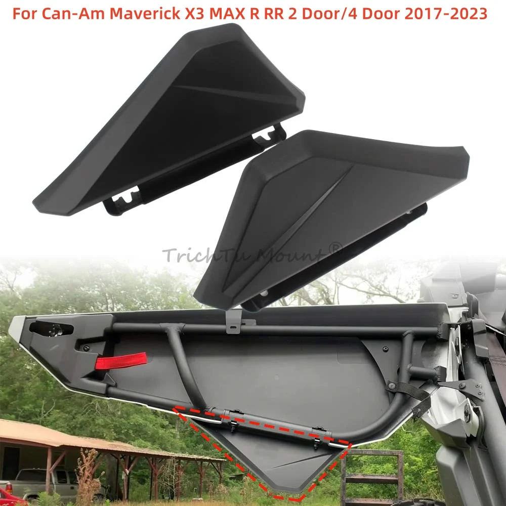 

2Pcs UTV Accessories Front Lower Doors Insert Panels For Can-Am Maverick X3 Max R RR 2/4Door 2017-2023 Replaces for #705010732