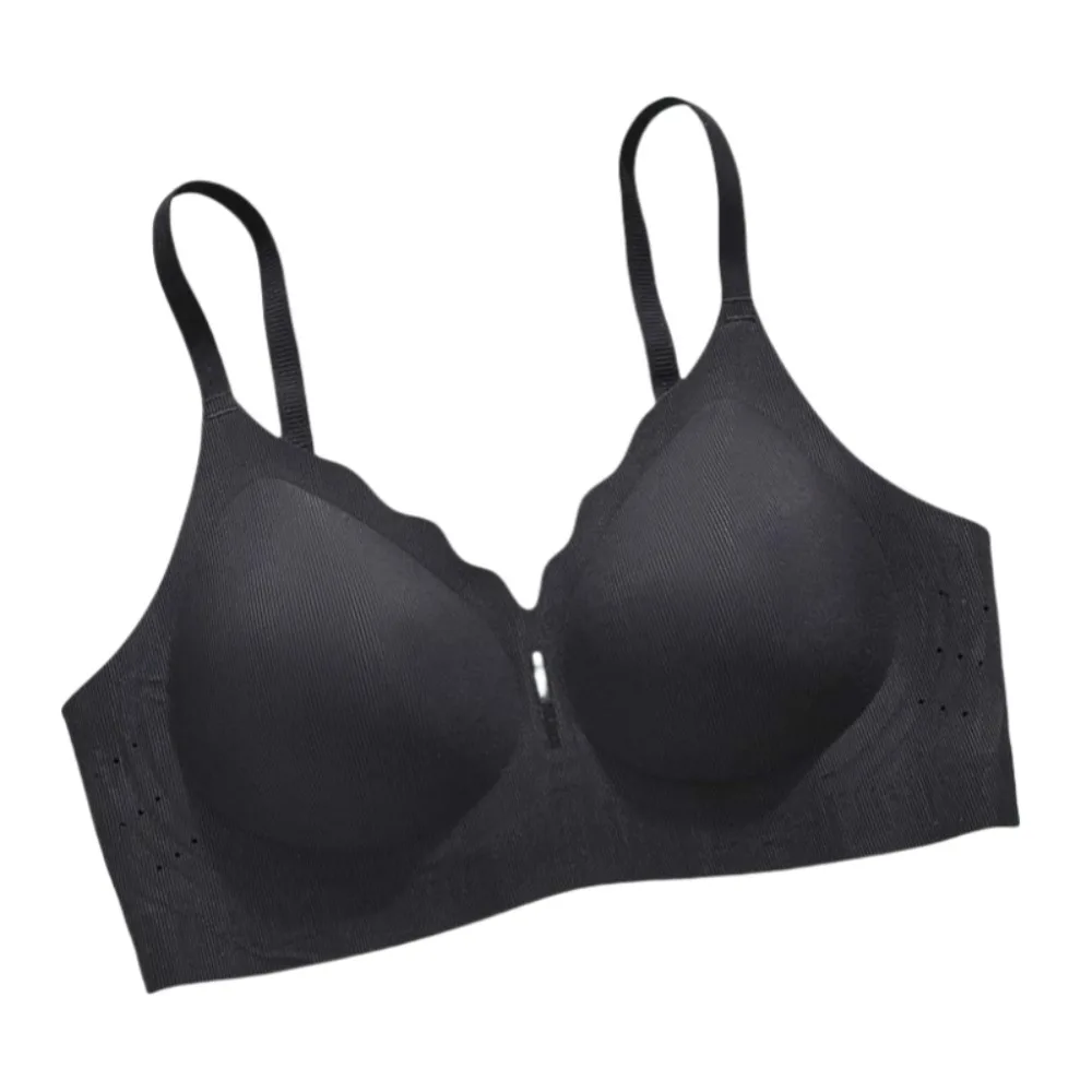 Traceless Jelly Nahtloser BH, stoßfest, Anti-Durchhängen, Büstenhalter für Damen, einfarbig, Dessous, Push-Up-Unterwäsche, Laufen