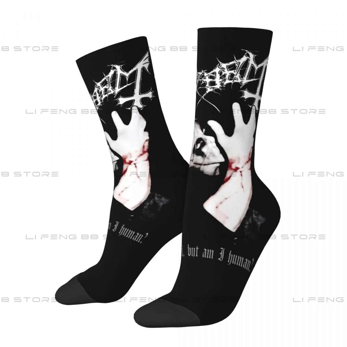 Mayhem Dead Black Metal Men Women Socks Cycling Novelty Spring Summer Autumn Winter Stockings Gift