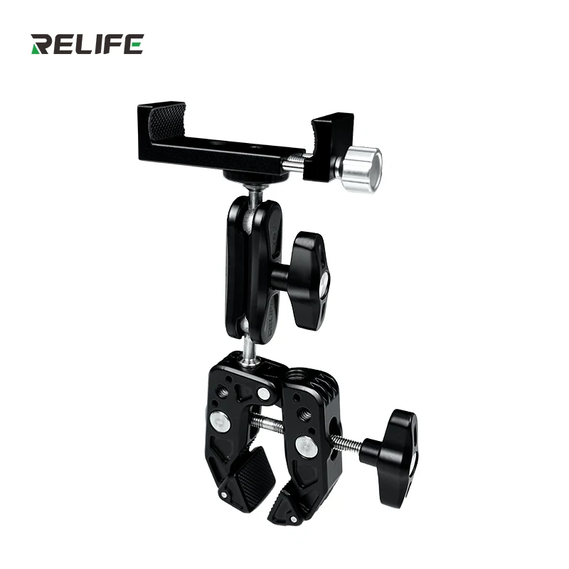 

Relife To2 New Upgrade 360° Rotating Ball Head Multi-Functional Adjustment Stable Clamping Camera Lens Multi-Directional Clamp