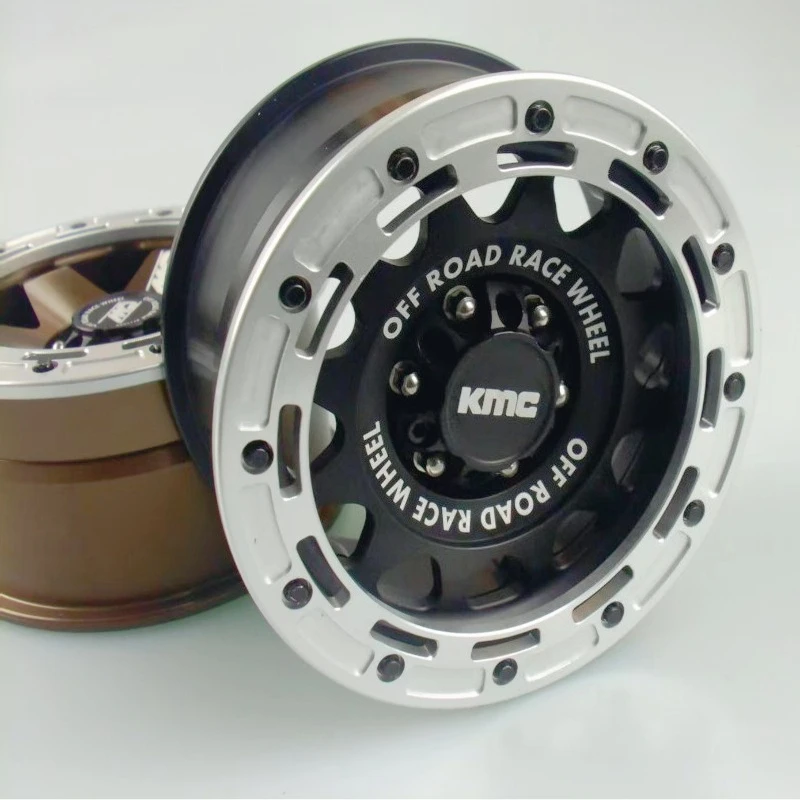 4pcs 2.6-inch Pressed Metal MD Wheel Hub for 1/7 1/8 RC Crawler Car Mk07 Jk07 Ut4 Km2 YT4 Meijiaxin H8H Easy To Control 4082