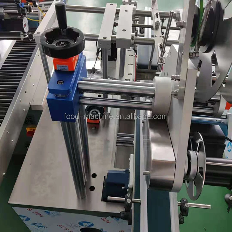 مصنع بيع التلقائي سطح مسطح علامة صندوق ورقي الكتب صينية ملصق آلة وضع العلامات العلوية والسفلية #3