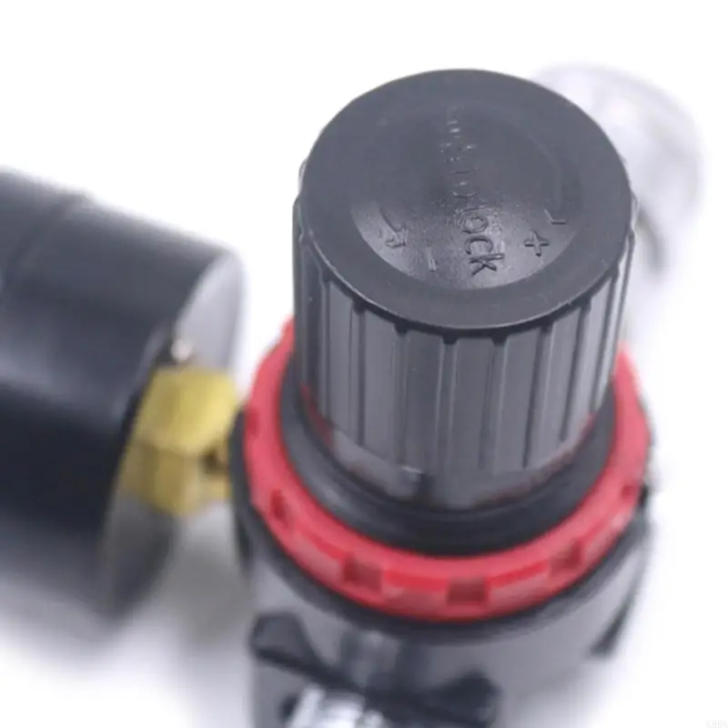 G88A Air Pressure Regulator with Gauge 0-1MPa/0-10 kgf/cm² Control Adjusting for Valve for Air Tools Alumi