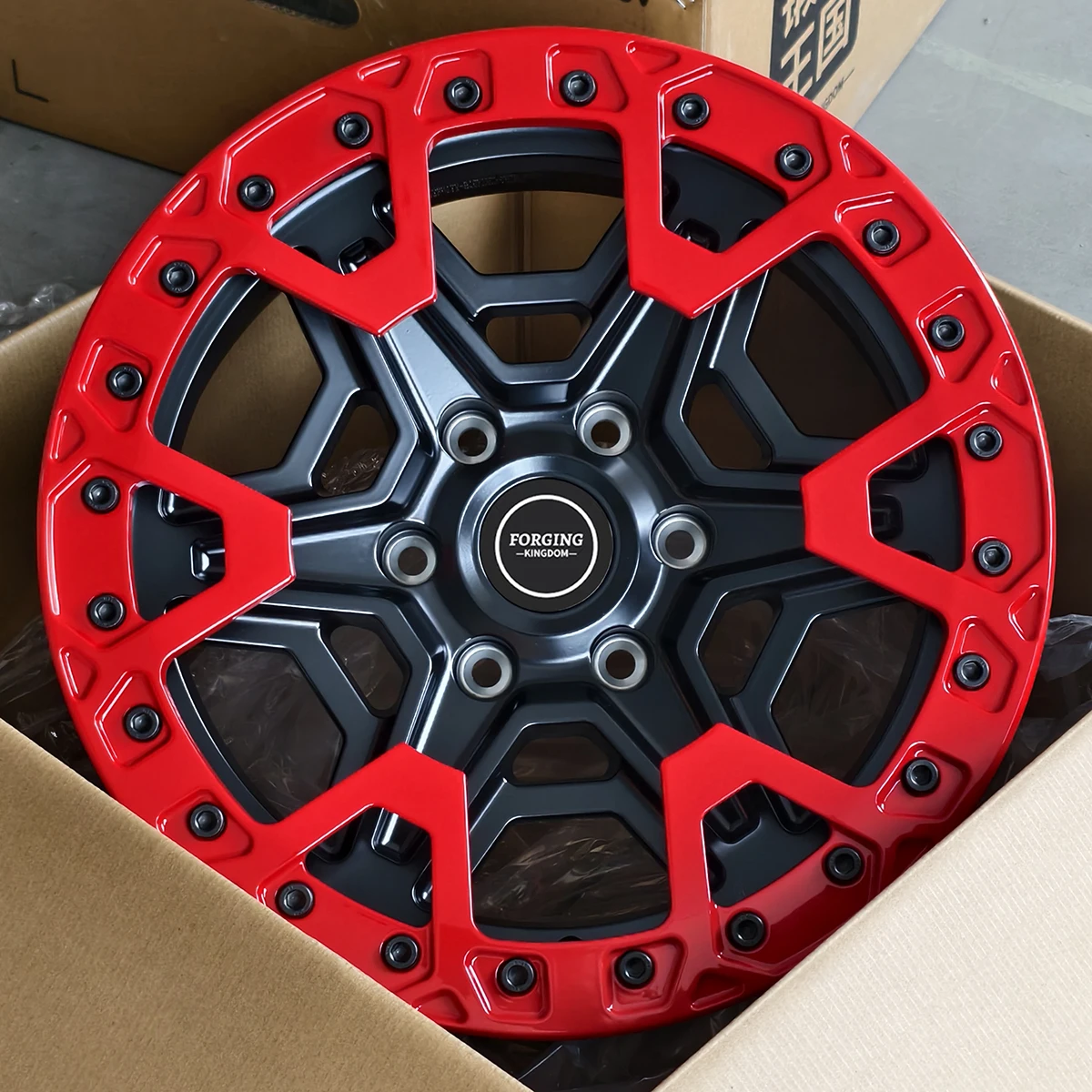 Heavy-Duty Forged Aluminum Alloy Wheels Off-Road Reinforced Design 35mm Offset Available 5-Hole/6-Hole/8-Hole Specifications New