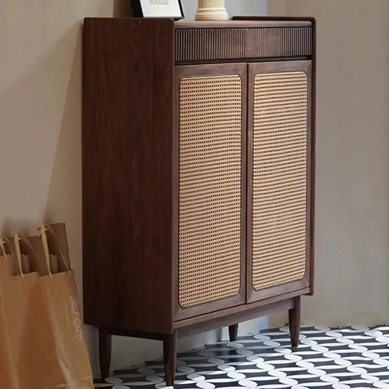 Entrance Entrance Hall Storage Shoe Cabinets Solid Wood Shelves Living Room Shoe Cabinets Narrow Cheap Zapatero Lounge Suite Furniture - Aliexpress Deal