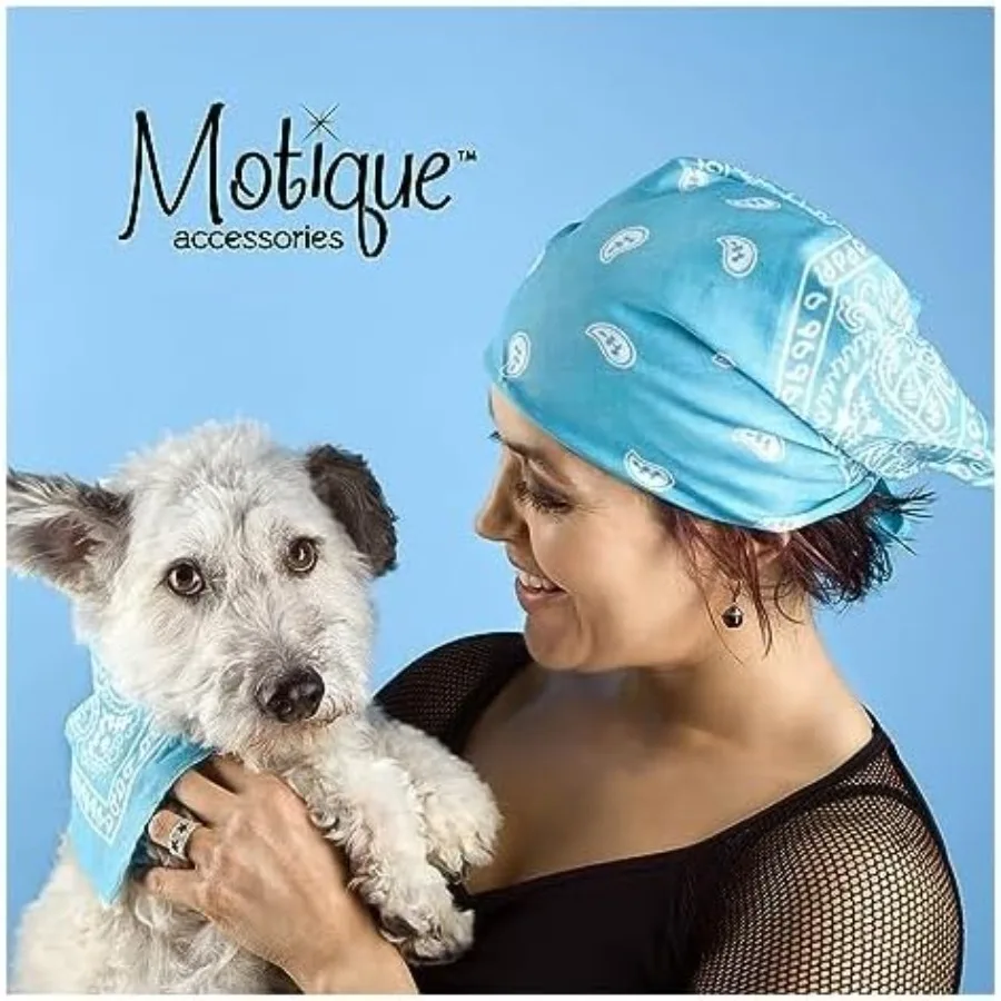 باندانا بيزلي قطنية مقاس 22 بوصة لملابس الرقبة العصرية وأغطية الرأس: إكسسوار متعدد الاستخدامات للمغامرات الخارجية والملابس غير الرسمية