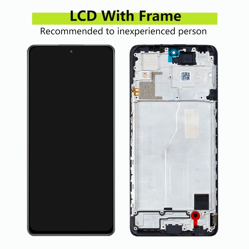 Note10 Pro AMOLED LCD Display Screen For Xiaomi Redmi Note10 Pro 4G M2101K6G M2101K6R LCD Display with Touch Screen Digitizer