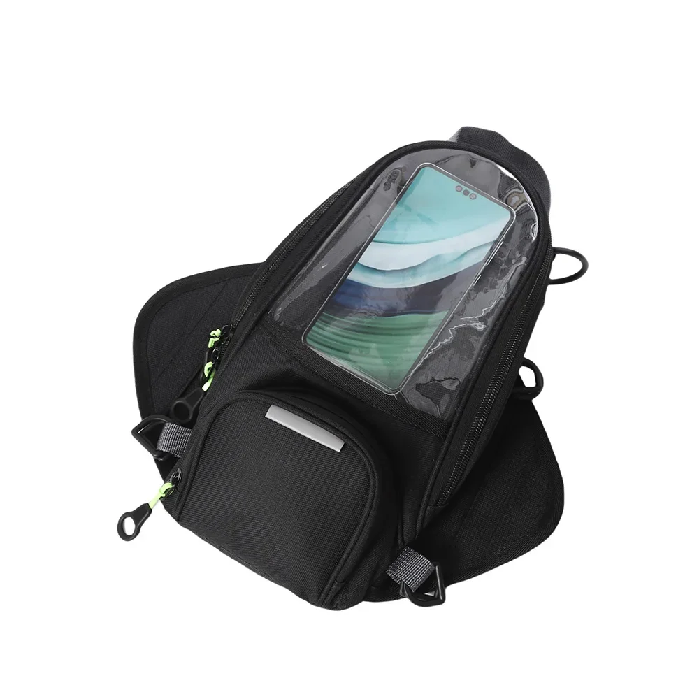 New Motorcycle Fuel Bag Mobile Phone Navigation Bag Strong Magnetic Multifunctional Tank Bag for Outdoor Riding