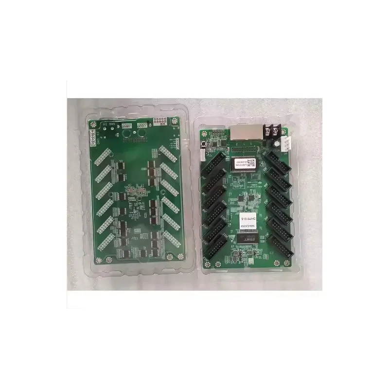 بطاقة استقبال LED Novastar DH7512-S بطاقة نظام التحكم في العرض متزامن 128*256 بكسل 8 * واجهة HUB75E