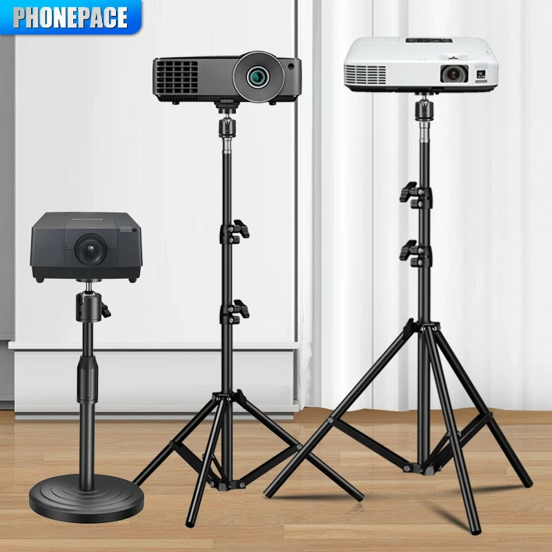 PHONEPACE Foldable Tripod Stand - Projector Camera Mobile Phone Computer Notebook Holder Durable Stable Base view 2