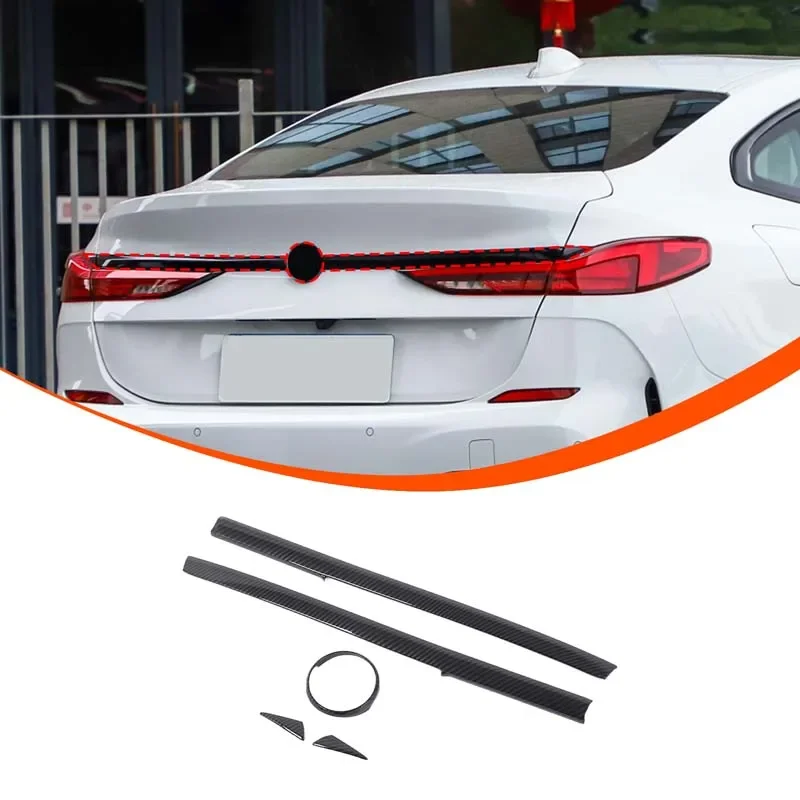 

ABS Carbon Fiber For BMW 2 Series F44 2020-2025+ Car Styling Car Rear Marking Decorative Strip Stick Car Exterior Accessories