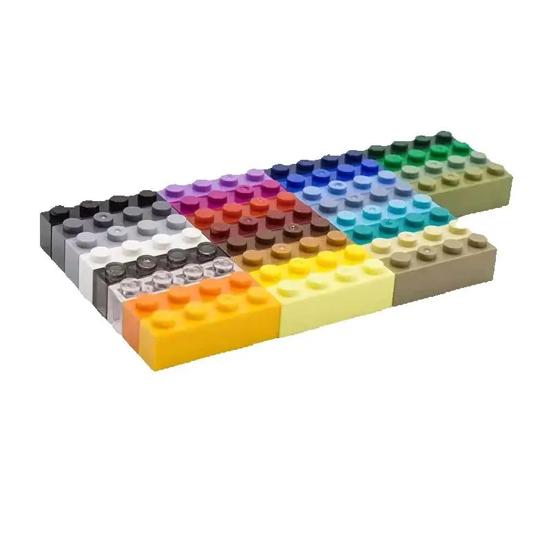 

10PCS 3010 3010 High Brick 1x4 Building Block Parts DIY Blocks Compatible with Creative Gift Castle Toys