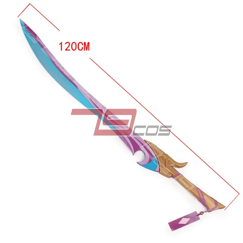 Game LOL Yone Spirit Blossom Sword Prop PVC Sword Halloween Christmas Fancy Party Props Weapons for Carnival