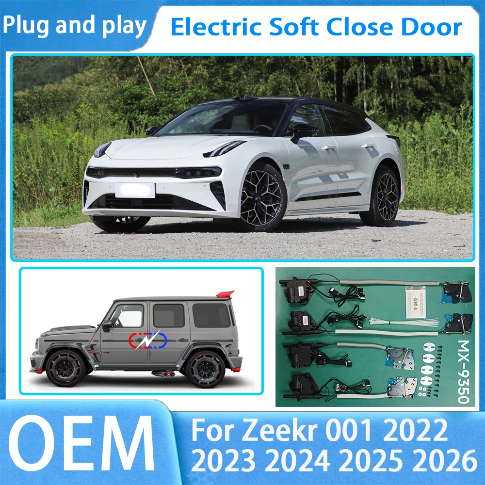 

for Zeekr 001 2022-2026 OEM Car Soft Close Door System Automatic Electric Auto Pull Power Latch Power Closing Quiet