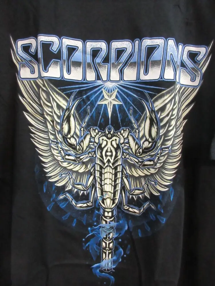 SCORPIONS OFFICIAL MERCH ANGEL 2022 BAND CONCERT MUSIC T-SHIRT 2XL / XXL