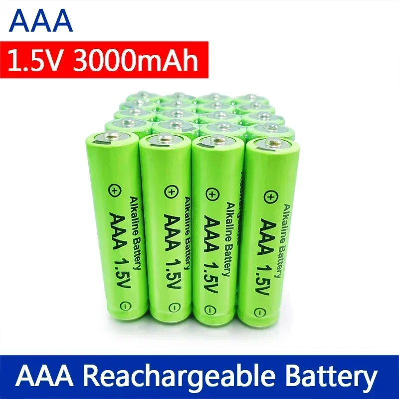 แบตเตอรี่ AAA 1.5V ชาร์จได้แบตเตอรี่ AAA 8800mAh AAA 1.5V แบตเตอรี่แบบชาร์จไฟได้อัลคาไลน์ใหม่สำหรับไฟ LED ของเล่น MP3มีอายุการใช้งานยาวนาน