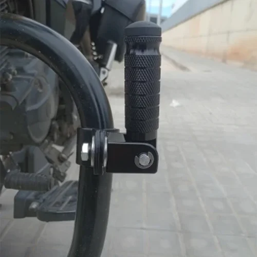 Imagen 2 del producto 1 par de pedales universales para motocicleta, reposapiés plegado, motocicletas, ciclomotores, Scooters, bicicleta para Kawasaki Versys 650 1000