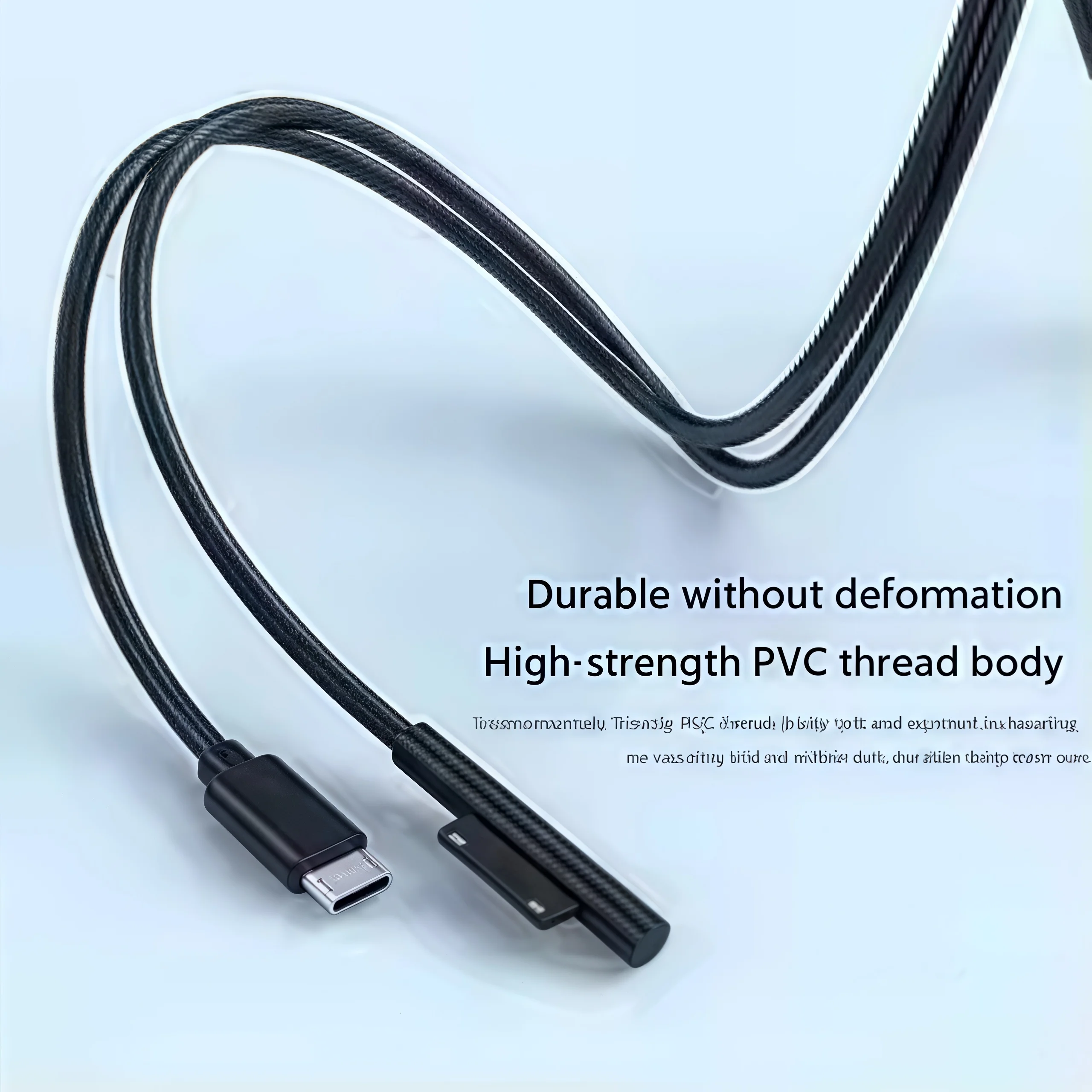 PD 65W USB-C Fast Charger for Microsoft Surface Pro 3/4/5/6/7 - 15V 3A Tablet Power Adapter Cable with Type-C Charging image 5