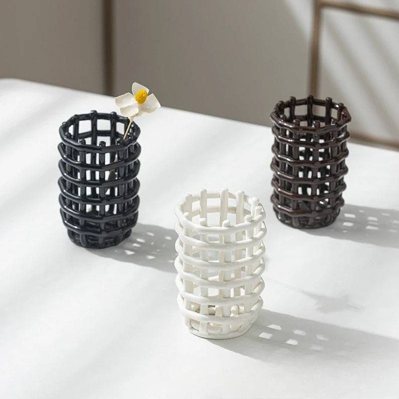 Bathroom Ceramic Toothbrush Holder Modern Simple Non‑Slip Toothpaste Holder Practical Gifts for Families Friends