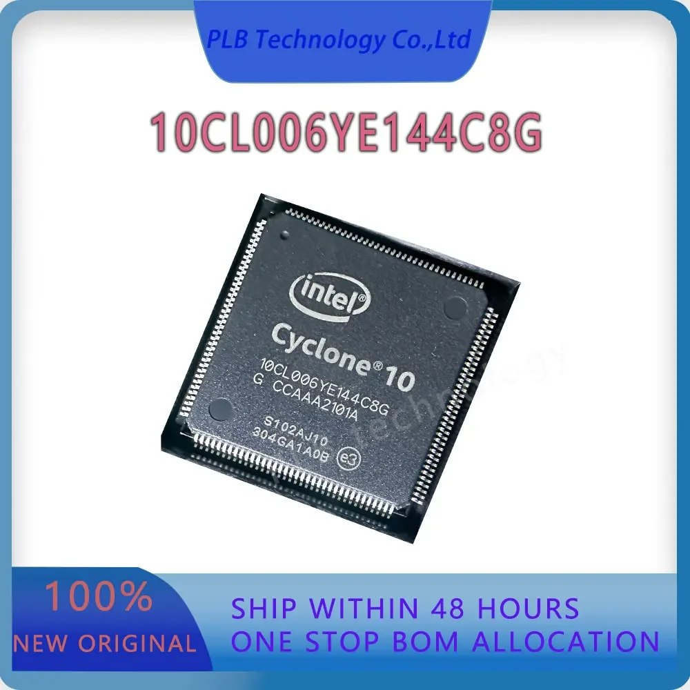 

Original New Cyclone 10 LP 10CL006 10CL006YE144C8G FPGA EQFP144 Electronic Stock Integrated Circuit IC