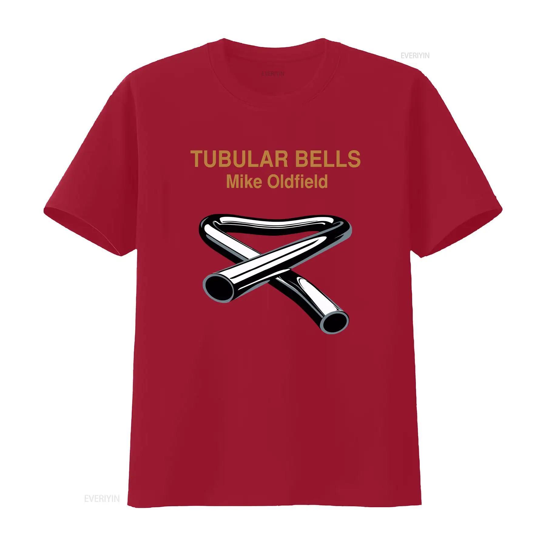 تي شيرت مايك أولدفيلد ألبوم أجراس أنبوبي كيفن آيرز ديفيد بيدفورد قطن بأكمام طويلة عتيق مغسول وجيد التهوية للجنسين #3