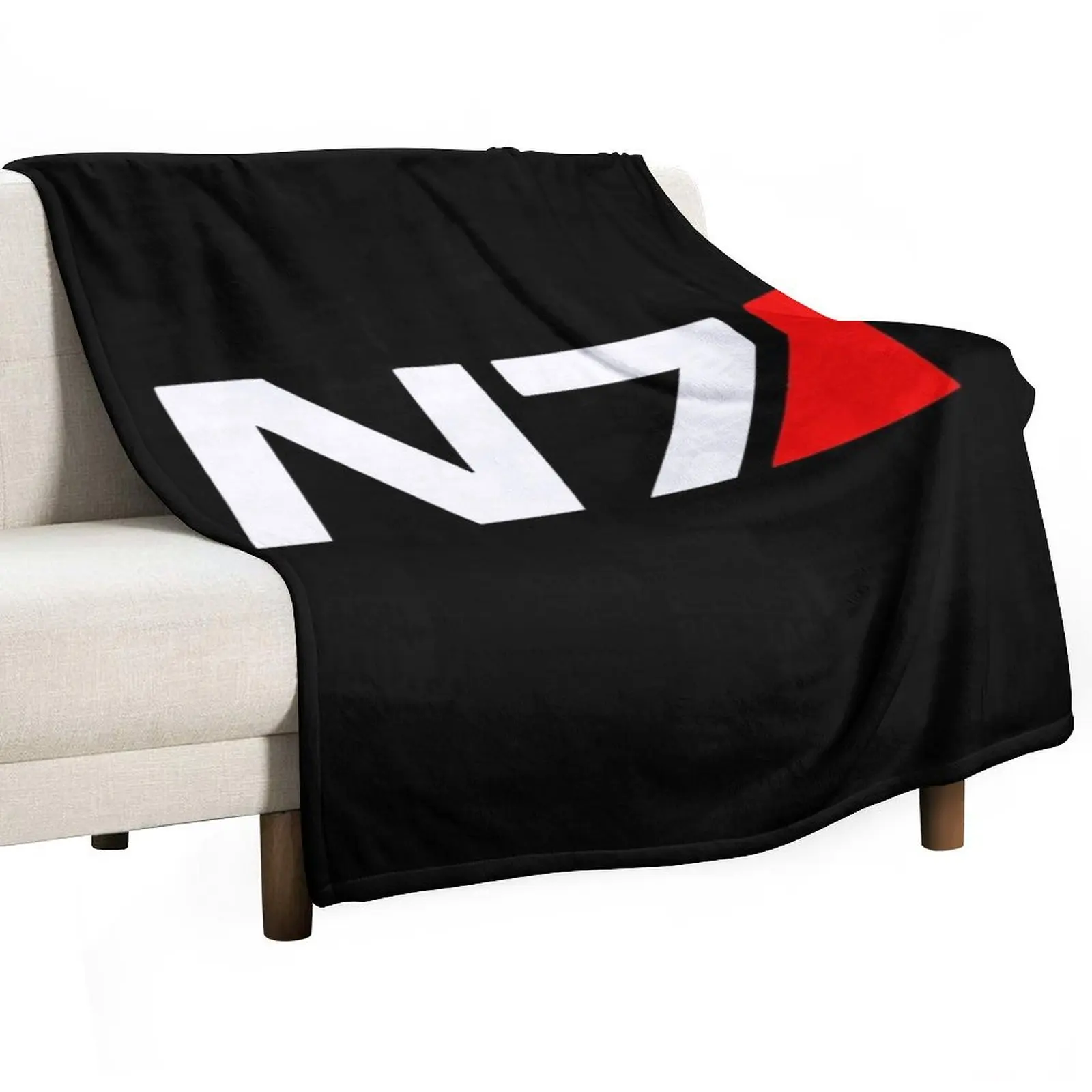 

Mass Effect N7 Throw Blanket Hairys blankets ands for winter Blankets