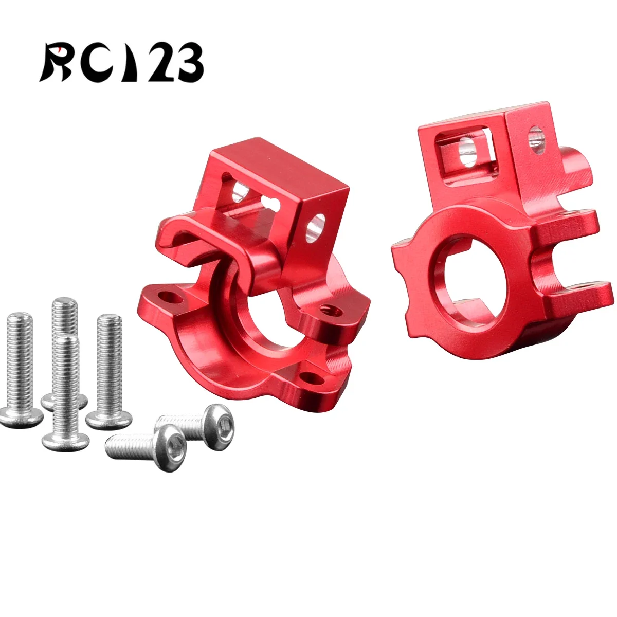 2PCS Aluminum Alloy #8540 Rear Axle Hub Housing for RC Traxxas 1/7 Unlimited Desert Racer UDR 85076-4 85086-4 Car Accessories