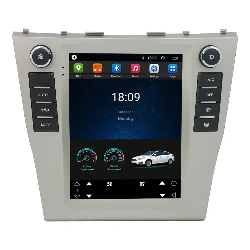 Android GPS Navigation Multimedia Car Stereo Radio DVD Player for Camry 2006-2011 Dashboard Head Unit