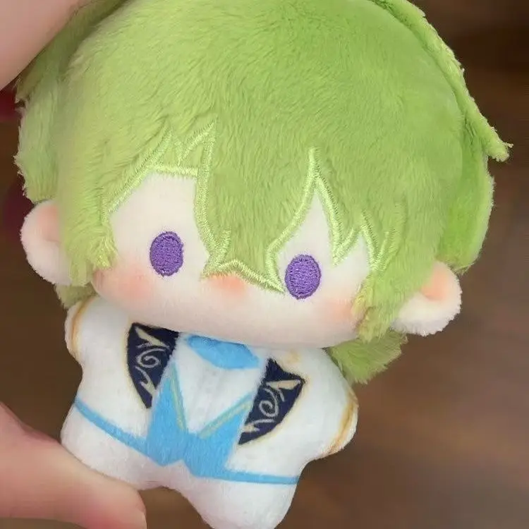 Stuffed 10cm Ensemble Stars! Eichi Tenshouin Leo Tsukinaga Printed Body Cotton Doll Backpack Pendant Ornament or Birthday Gift