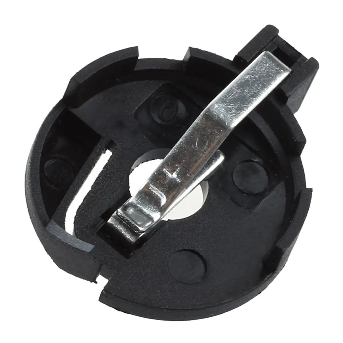 New Tech CR2016 2025 2032 Portabatterie a bottone Nero 5 pezzi