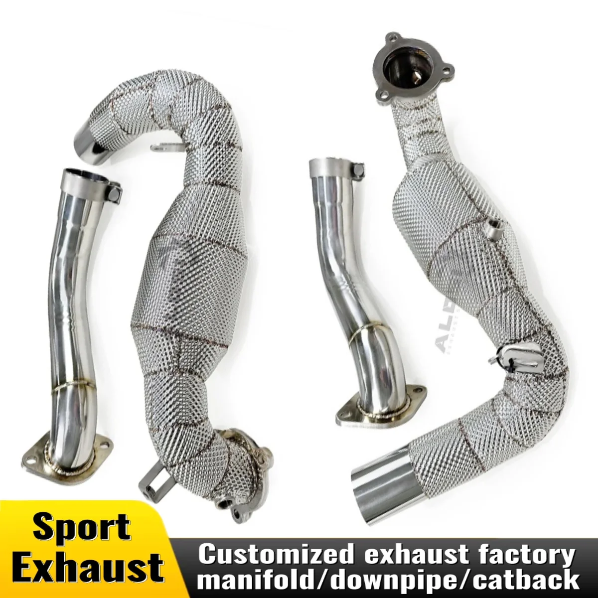 

Подходит для Mercedes CLA250 2.0T 2019-2023 гг., высококачественная выхлопная труба, каталитический преобразователь, модификация выхлопной системы