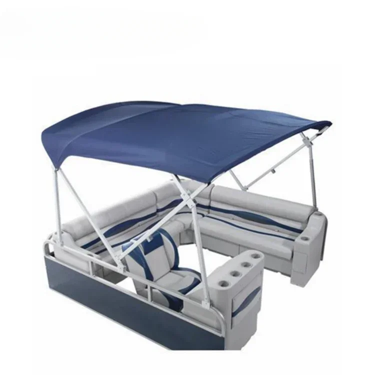 

Квадратная труба Bimini Top Pontoon Boat Bimini Top для лодки, Индивидуальный размер