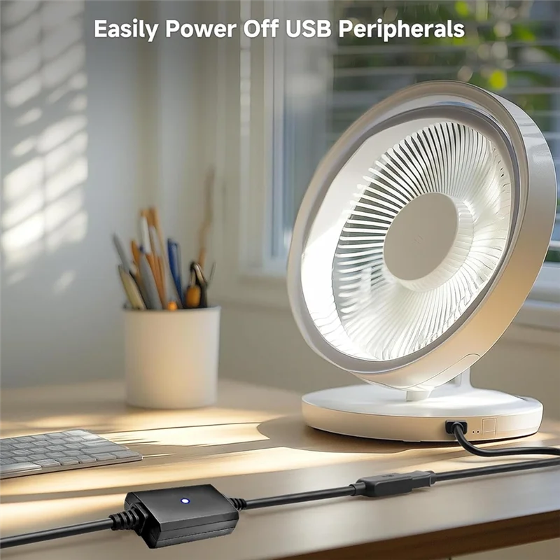 

ABKS-Drive Switch DC5V USB Wireless Remote Control Switch 433Mhz RF LED Light Mini Motor Bar Reading Light Fan