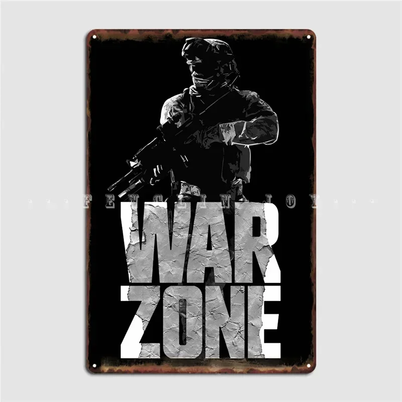 Warzone Metal Plaqu…