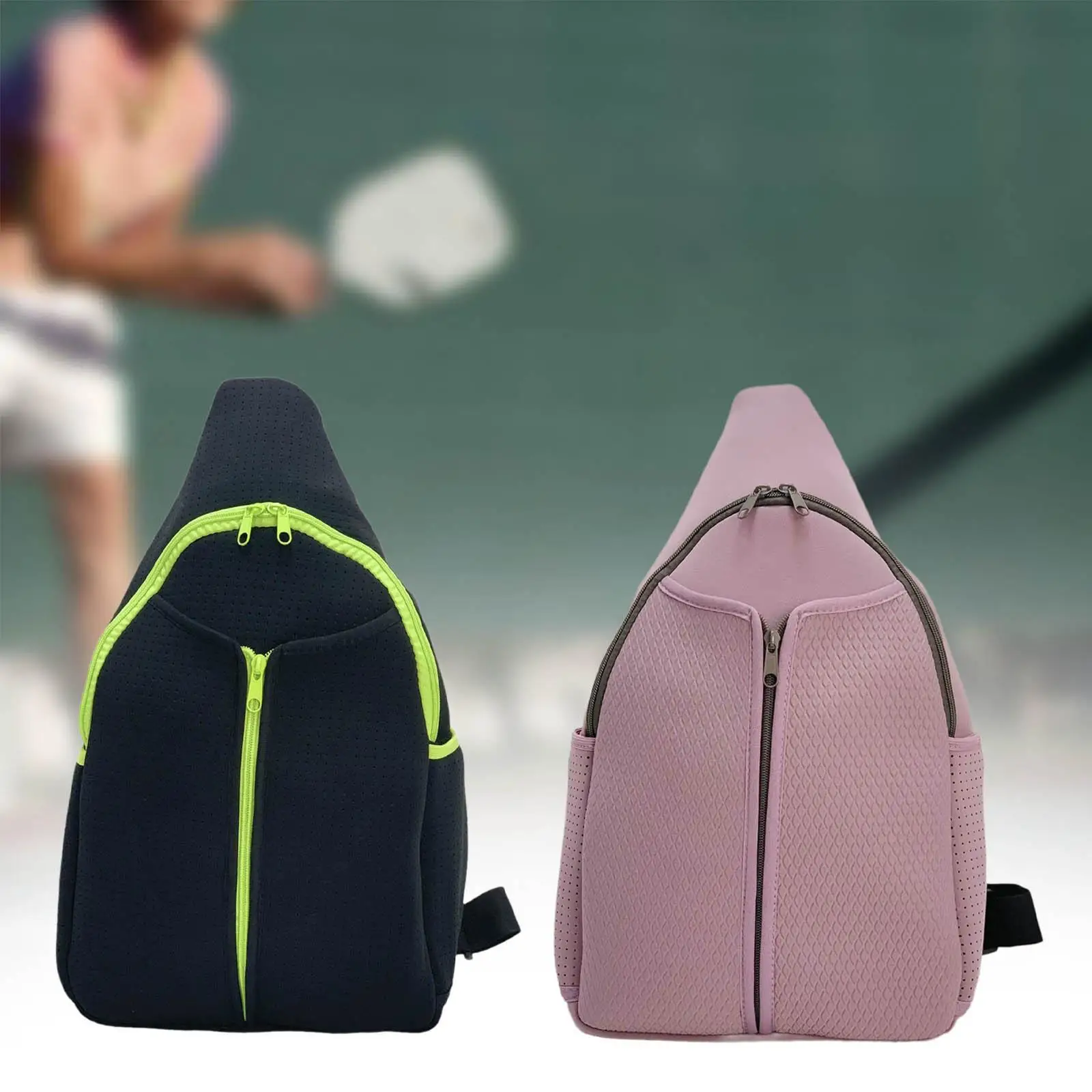 Pickleball Shoulder Bag Sport Bag Multifunctional Gym Pickleball Racquet Bag