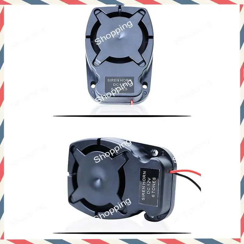 

M20K Сигнальный звуковой сигнал Маленький звуковой сигнал сирены 12 В Шестицветный 110 точек Маленький размер и простота установки Высокий децибел Плоский корпус Маленький звуковой сигнал сирены