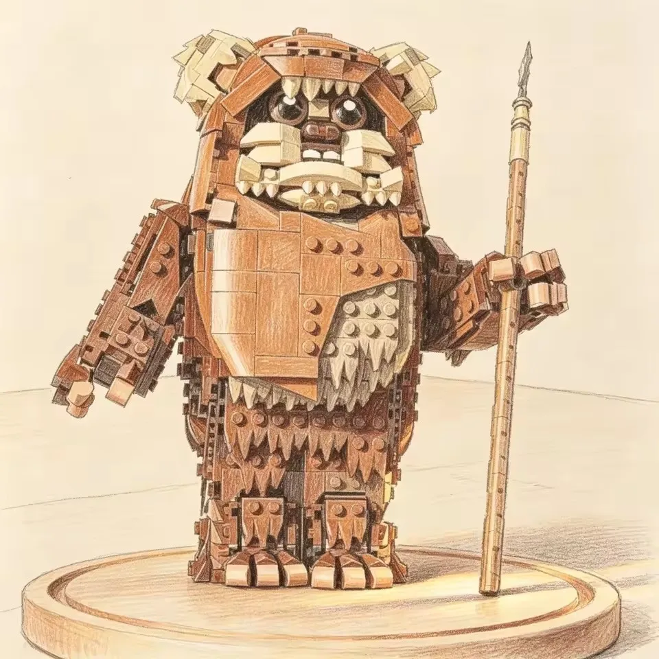 hot-toys-1010pcs-ucs-star-interstellar-conflict-wars-wicket-ewok-jungle-warrior-sentinel-building-block-model-toy-birthday-gift