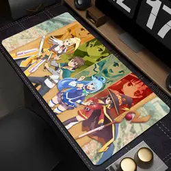 Anime MousePad KonoSuba Mouse Pad stampa ad alta definizione anime grande gioco mouse pad console di gioco tastiera mouse pad tappeto