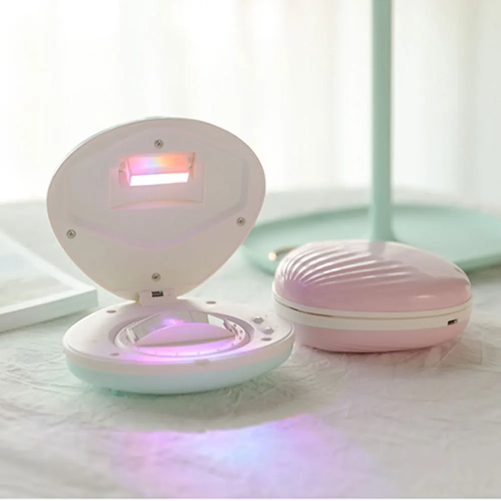 Shell Projector Lamp Rainbow Projection Night Light Creative Colorful Atmosphere Lamp Living Room Bedroom Decoration Kids Gifts