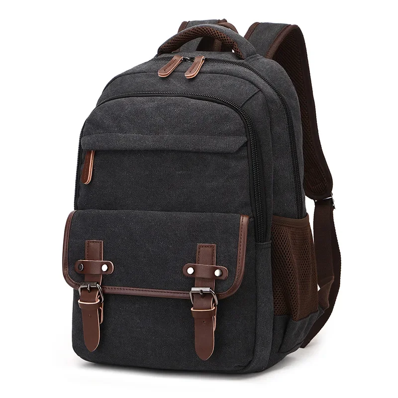 Fashion Men Backpack Bag Women Large Capacity Travel Bag Multi-function Computer Bagpack Canvas Mochila Masculina College Bolsos