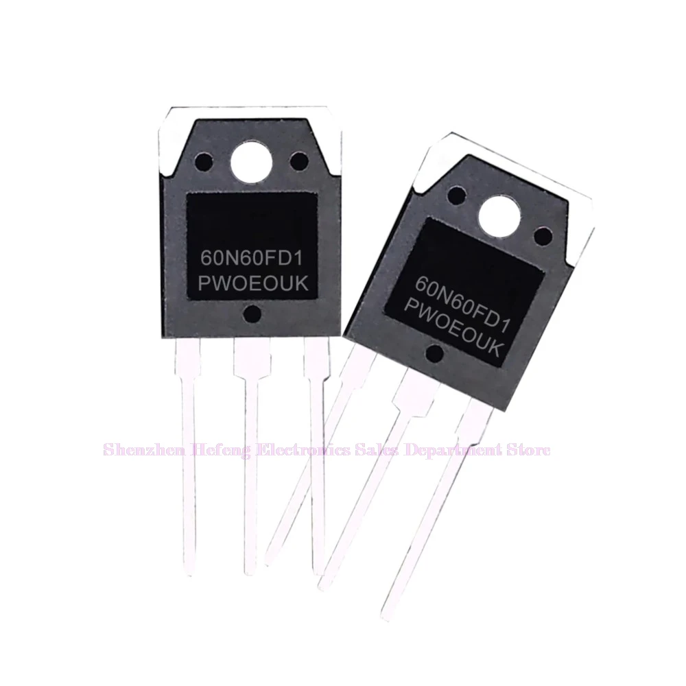 5PCS-10PCS 60N60FD1 SGT60N60FD1PN   TO-3P 600V 60A  NEW AND ORIGINAL