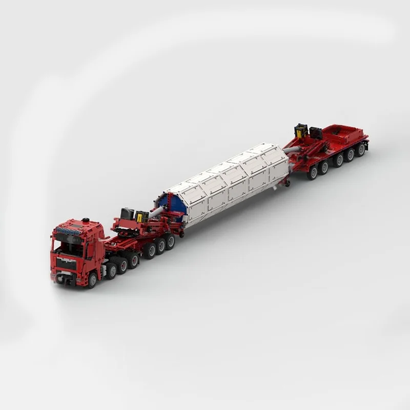 3671 قطعة MOC ميجا طاحونة Transpoter النموذج الفني اللبنات العمارة تجميع هدية الكريسماس لتقوم بها بنفسك فكرة لعبة التعليم #2