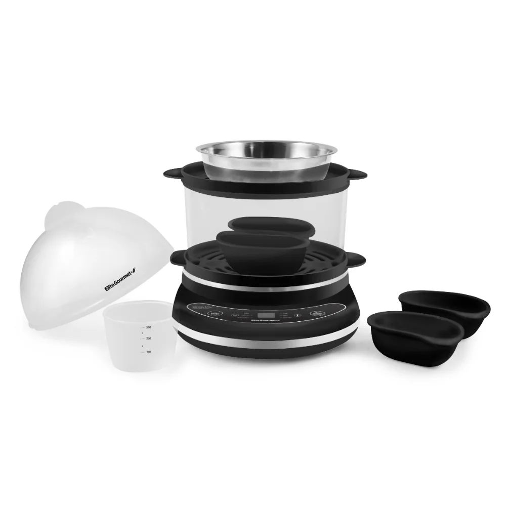 Gourmet Programmable 2-Tier Egg Cooker/Steamer